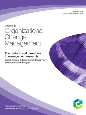 cover image of Journal of Organizational Change Management, Volume 30, Number 3